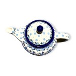 504 Bunzlau Theepot 1,2L met Theelicht 2077X  504 Bunzlau Set Theepot met Theelicht